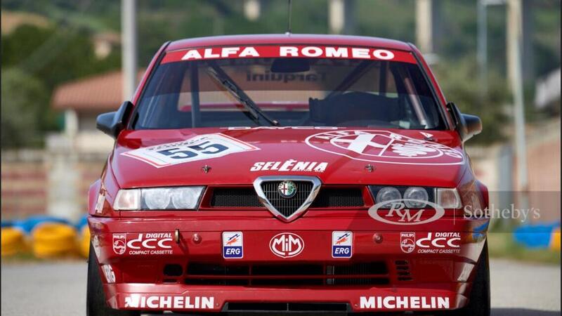 Alfa Romeo, all&#039;asta la 155 con cui Tarquini fu campione nel BTCC