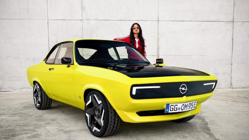 Opel Manta GSe Elektromod: la Manta festeggia i 50 anni con un restomod ufficiale