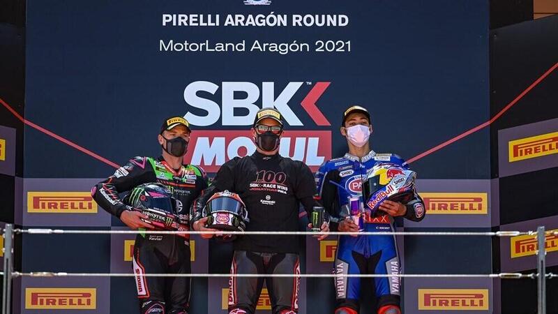 Superbike 2021. Jonathan Rea domina Gara1 ad Aragon