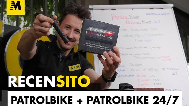 Patrolbike. Ecco un antifurto satellitare piccolissimo per bici e non solo...