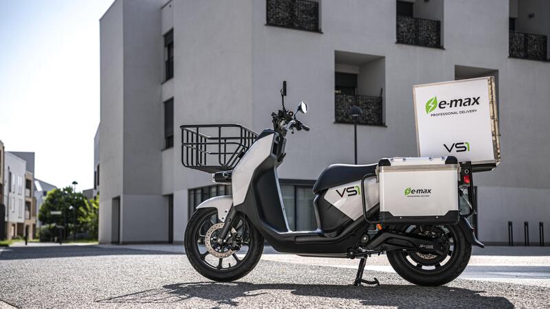 e-max, lo scooter elettrico da lavoro