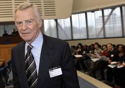 Formula 1, Max Mosley è morto a 81 anni