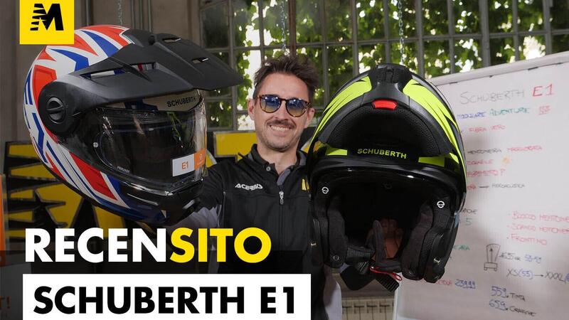 Schuberth E1. Recensione casco modulare adventure