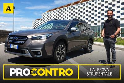 Subaru Outback, PRO e CONTRO | La pagella e tutti i numeri della prova strumentale