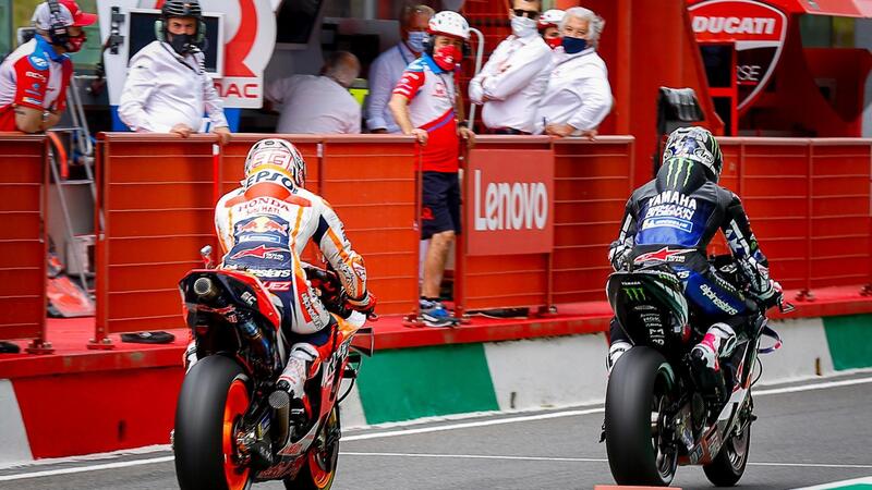 MotoGP 2021. GP d&rsquo;Italia al Mugello. Marc Marquez: &quot;Ho chiesto scusa a Vinales&quot;