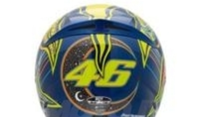 Casco integrale AGV K-3 replica Valentino Rossi