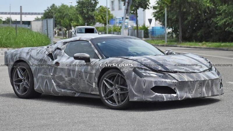 Manca poco, Ecco la prima Ferrari ibrida V6 nei test pre-serie [che bel c...!]