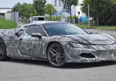 Manca poco, Ecco la prima Ferrari ibrida V6 nei test pre-serie [che bel c...!]