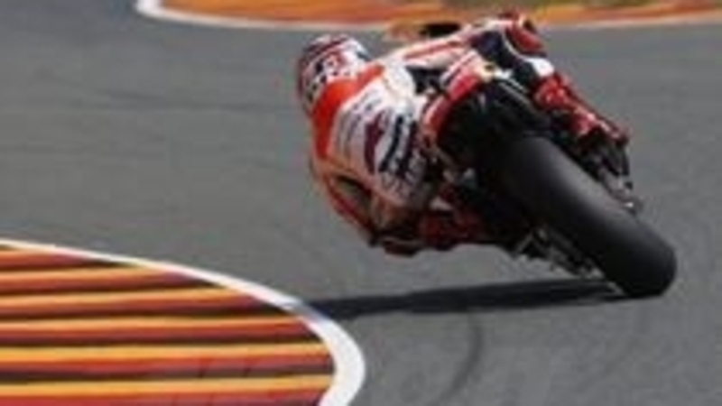 Marquez conquista la pole in Germania. Rossi 3&deg;