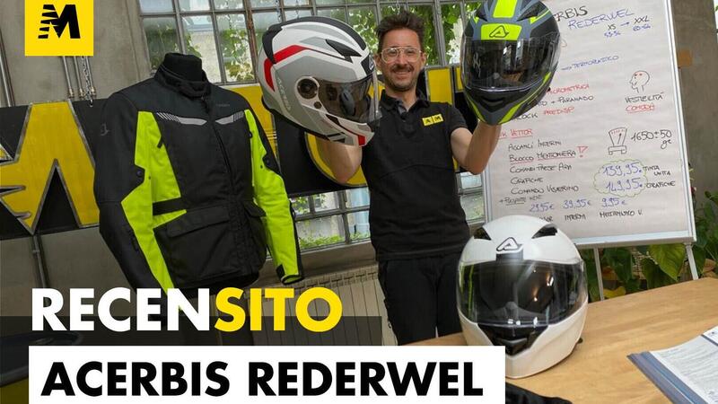 Acerbis Rederwel. Casco modulare P/J da 139 euro!