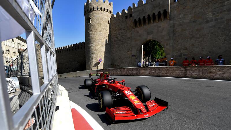 F1: Ferrari e Mercedes a Baku sono le due facce della gestione delle gomme