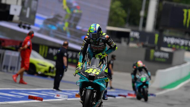 MotoGP 2021. GP di Catalunya a Barcellona: Valentino Rossi: &quot;Alla mia et&agrave;, un brutto turno e ti danno per finito&quot;