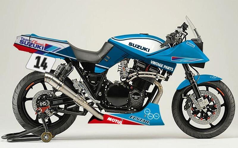 La Katana del Team Suzuki Classic realizzata nel 2016