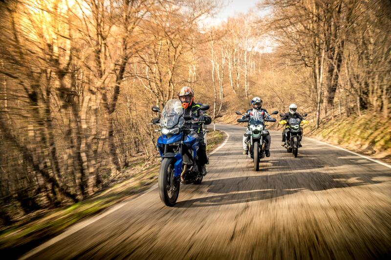 Maxienduro 1000 2021 TEST: BMW F750GS vs Moto Guzzi V85TT vs Triumph Tiger 850 Sport!