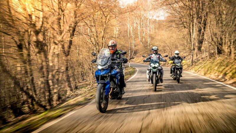 Maxienduro 1000 2021 TEST: BMW F750GS vs Moto Guzzi V85TT vs Triumph Tiger 850 Sport!