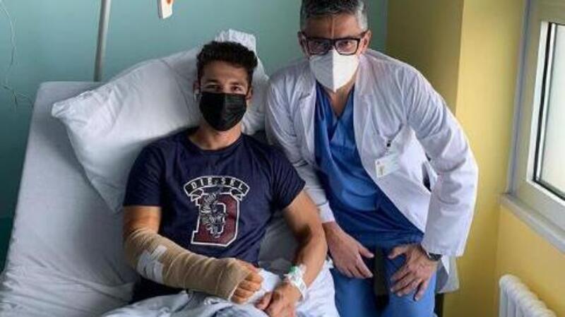 La sindrome compartimentale non risparmia la Moto2: Lorenzo Dalla Porta operato