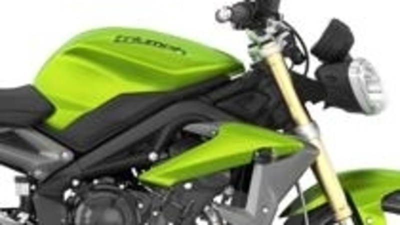 Nuovi colori per le Triumph Speed Triple &amp; Street Triple