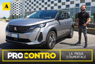 Peugeot 3008 Hybrid, PRO e CONTRO | La pagella e tutti i numeri della prova strumentale