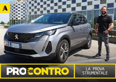 Peugeot 3008 Hybrid, PRO e CONTRO | La pagella e tutti i numeri della prova strumentale