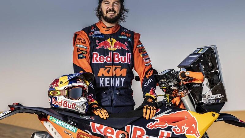 Movimento Dakar. Toby Price-KTM, naturalmente! Per altri 2 anni