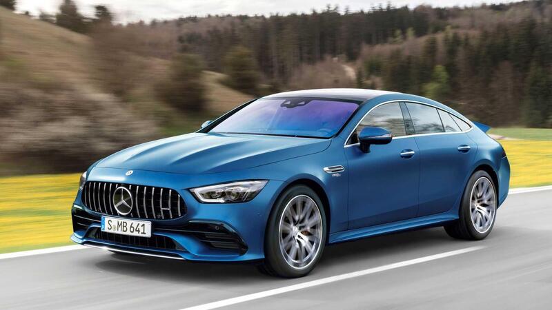 Nuova Mercedes GT Coup&eacute;4 restyling, potenza di fuoco personalizzata