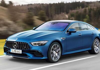 Nuova Mercedes GT Coupé4 restyling, potenza di fuoco personalizzata