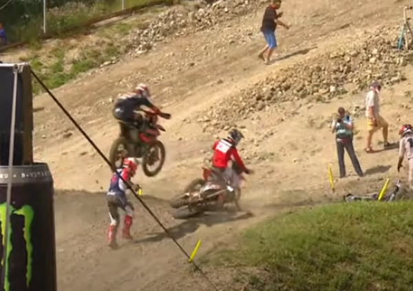 Motocross: il video del terrificante incidente di Isak Gifting [VIDEO]