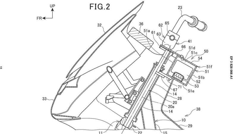 Honda deposita tre brevetti per airbag moto (e soprattutto scooter)