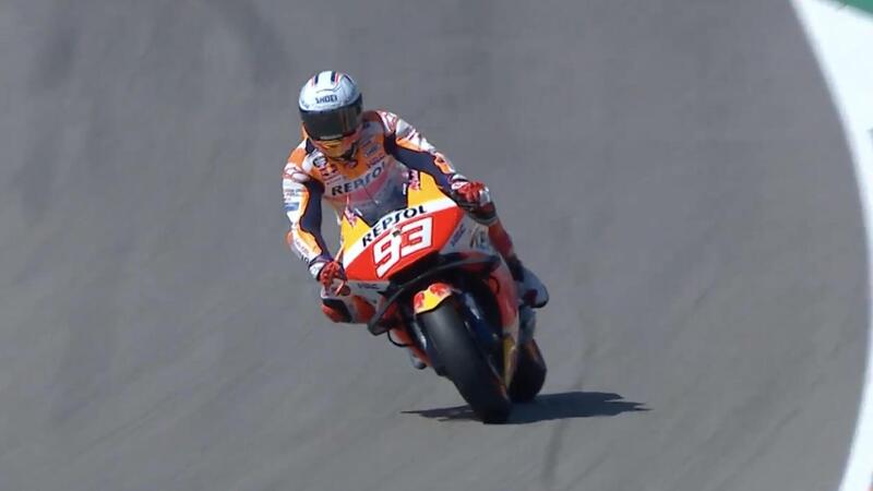 MotoGP 2021. GP di Germania al Sachsenring. Marc Marquez domina le FP1