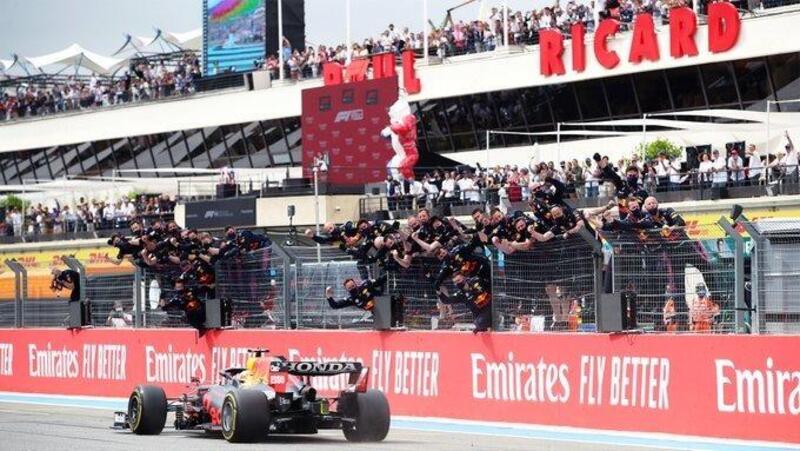 F1, GP Francia 2021: vince Verstappen