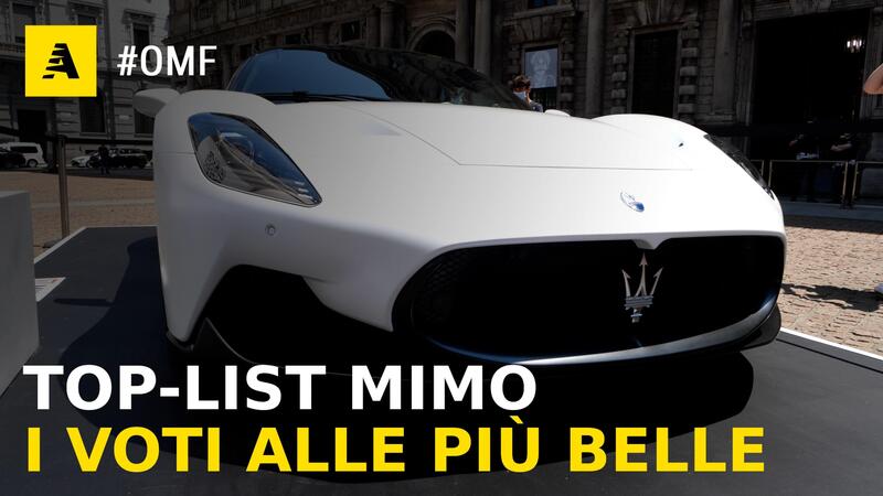 Top List MiMo e Pagelle, Le auto migliori dell&#039;esposizione sono sportive da urlo [video]