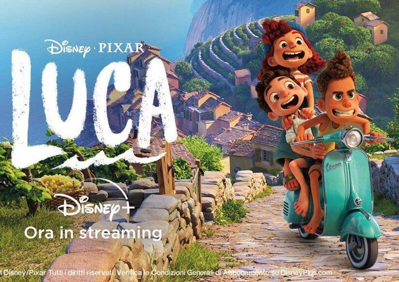 &quot;Luca&quot;, il nuovo film Disney e l&#039;amore per la Vespa