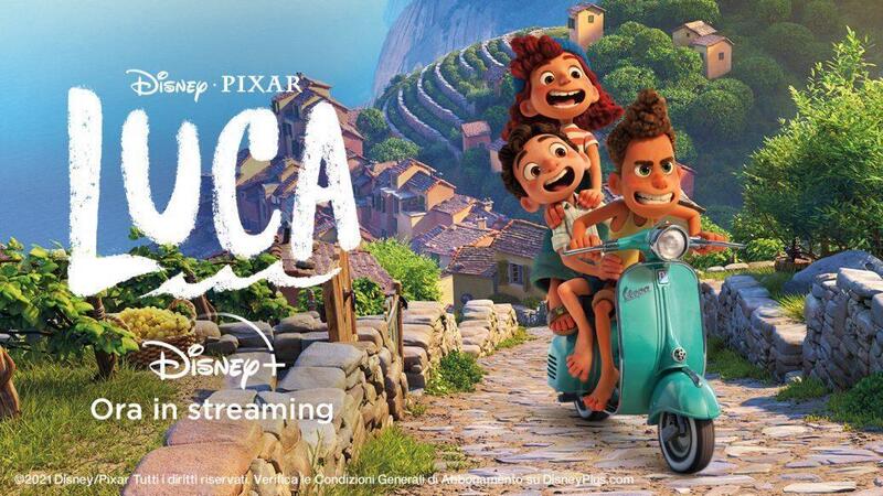 &quot;Luca&quot;, il nuovo film Disney e l&#039;amore per la Vespa