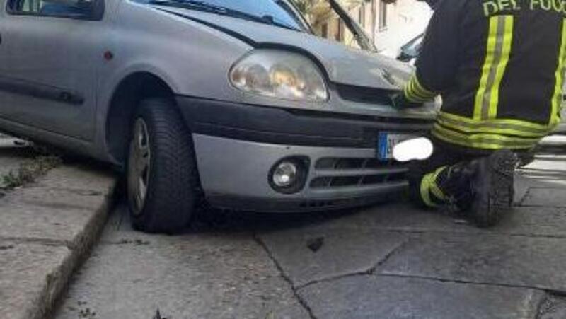 Frontale a Sassari: tutta colpa di un piccione piombato in auto dal finestrino