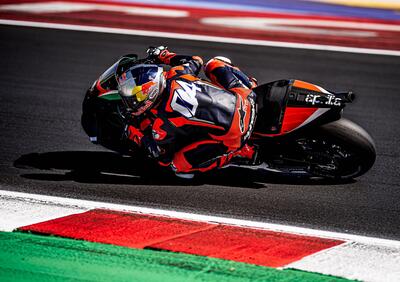 MotoGP 2021. Andrea Dovizioso e Aprilia Racing: positivi i nuovi test a Misano
