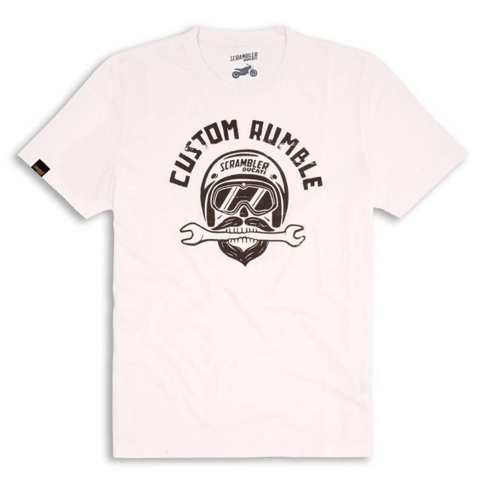 T-Shirt Custom Rumbler SCR Ducati
