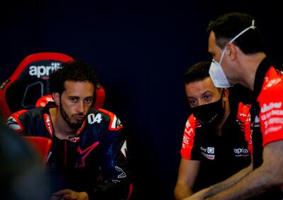 MotoGP. Massimo Rivola, AD Aprilia: A breve la soluzione sui piloti per il 2022. Andrea Dovizioso è tra le possibili scelte