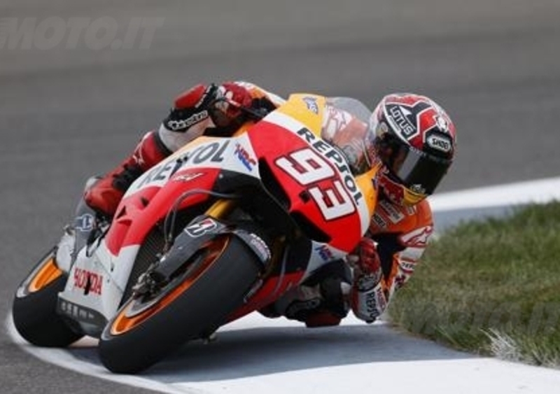 Marquez conquista le libere del venerd&igrave;