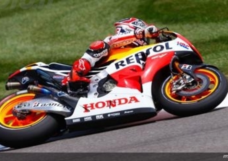 Marquez primo anche nell&#039;ultimo turno di libere