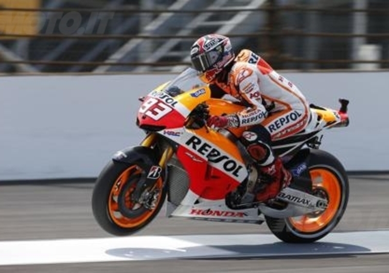 Marquez &egrave; il pi&ugrave; veloce anche nel warm up