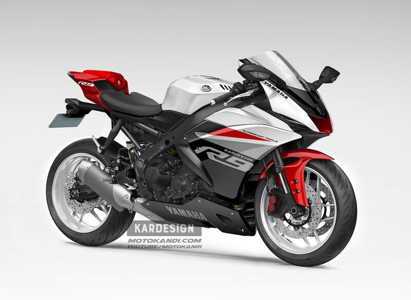 La YZF-R9 disegnata partendo dalla nuova MT-09