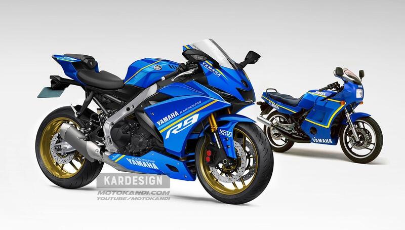 Yamaha YZF-R9. Nuove proposte di stile