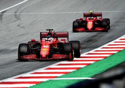 F1, Leclerc e Sainz soddisfatti dai progressi della Ferrari nel passo gara