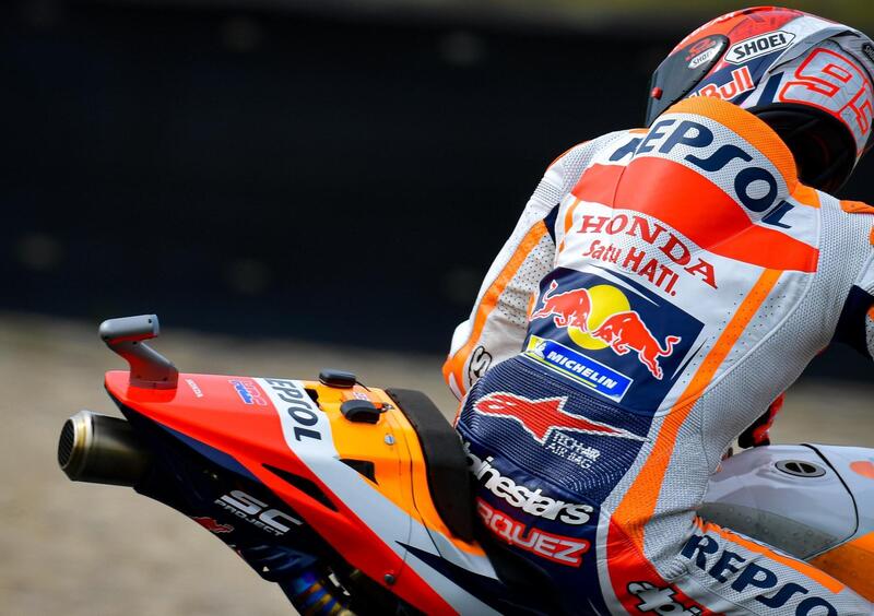 MotoGP 2021. GP d'Olanda ad Assen. Marc Marquez: "La caduta di ieri ha condizionato la prestazione"