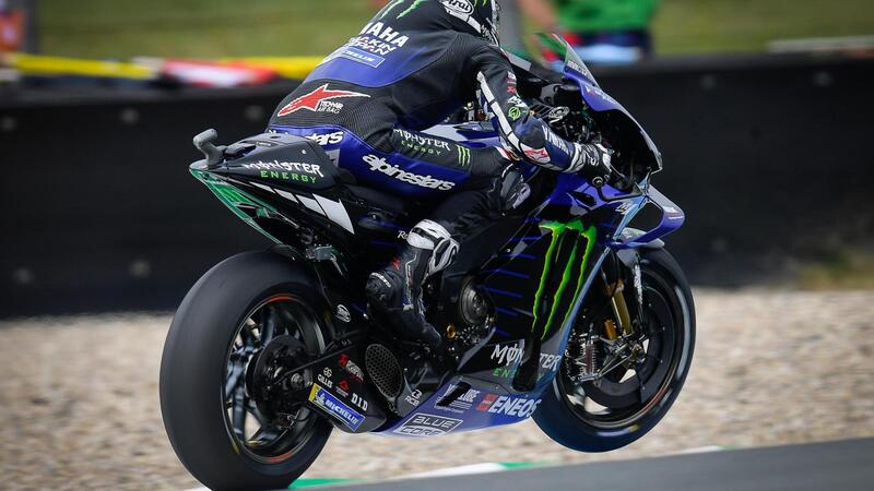 MotoGP 2021. GP d&#039;Olanda ad Assen. Maverick Vinales in testa anche al warm up