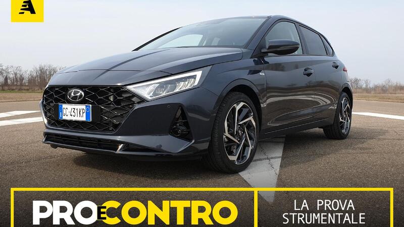 Hyundai i20, PRO e CONTRO | La pagella e tutti i numeri della prova strumentale