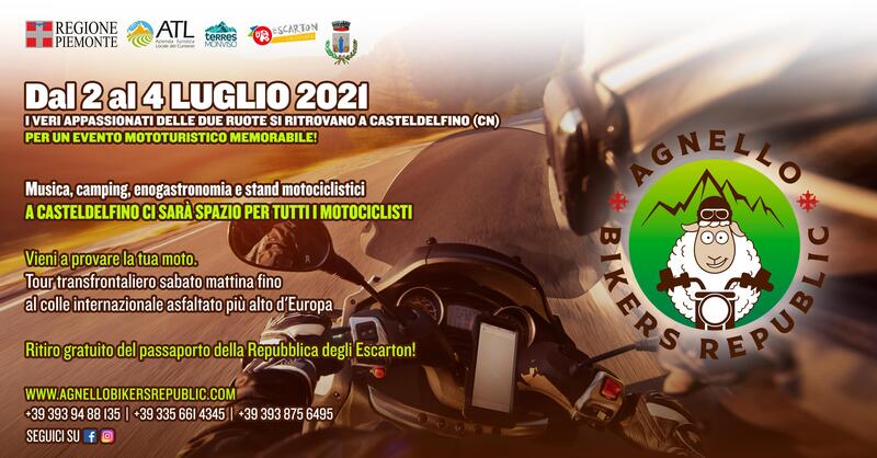 Agnello Bikers Republic: dal 2 al 4 luglio un weekend all&#039;insegna delle due ruote