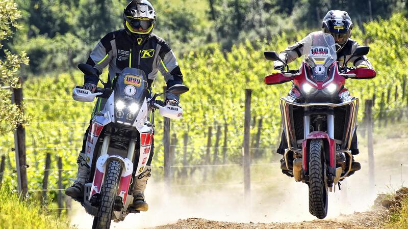 Picco-Perfetto alla 1000 Sassi 2021 su T&eacute;n&eacute;r&eacute; e Africa Twin: &egrave; stato fantastico