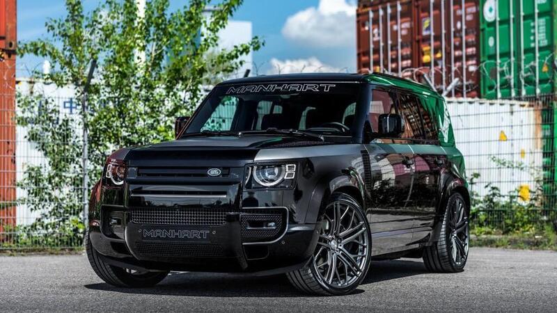 Il Land Rover Defender secondo Manhart: 512 CV di potenza e ruote da 24 pollici