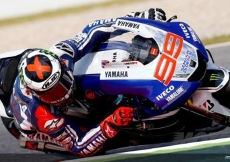 Lorenzo in testa alle libere del mattino di Brno